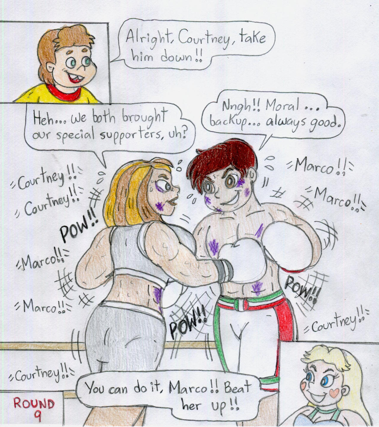 Jose Ramiro Coutney Boxing Courtney vs Marco Diaz by Jose-Ramiro on DeviantArt
