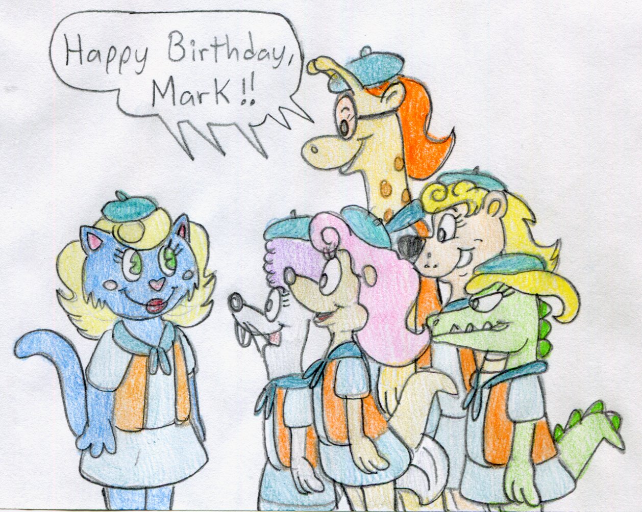 Jose Ramiro Deviantart Sonic Bday - Mark by Jose-Ramiro on DeviantArt
