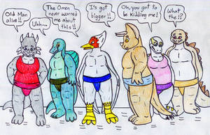 DinoSumos Transformation - No Evil