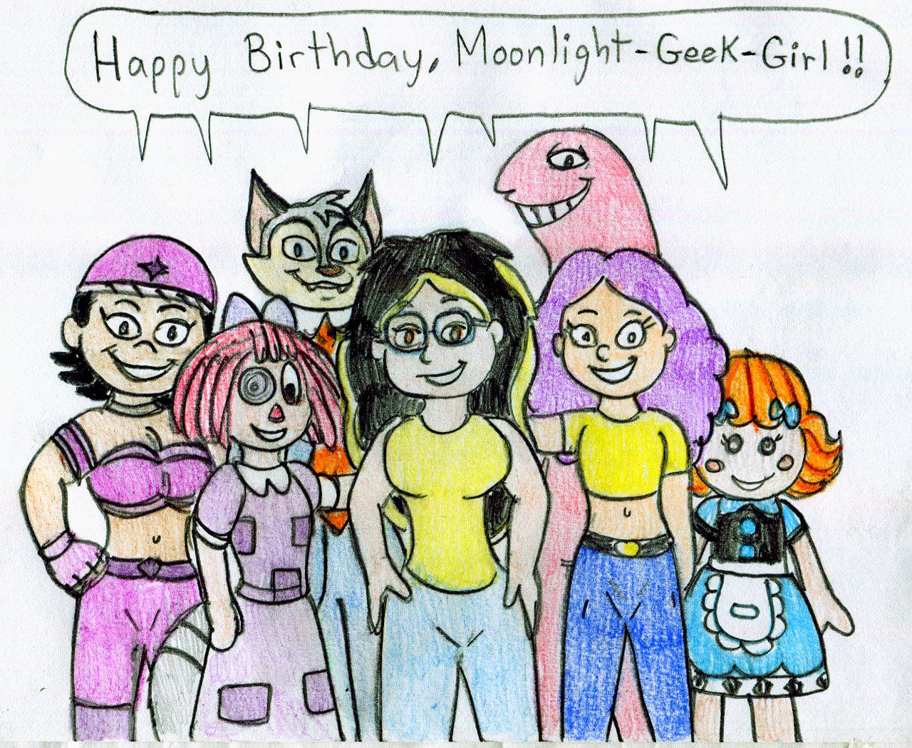 Bday - Moonlight-Geek-Girl by Jose-Ramiro on DeviantArt