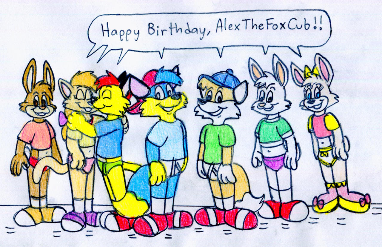 Jose Ramiro Deviantart Sonic Bday - AlexTheFoxCub by Jose-Ramiro on DeviantArt