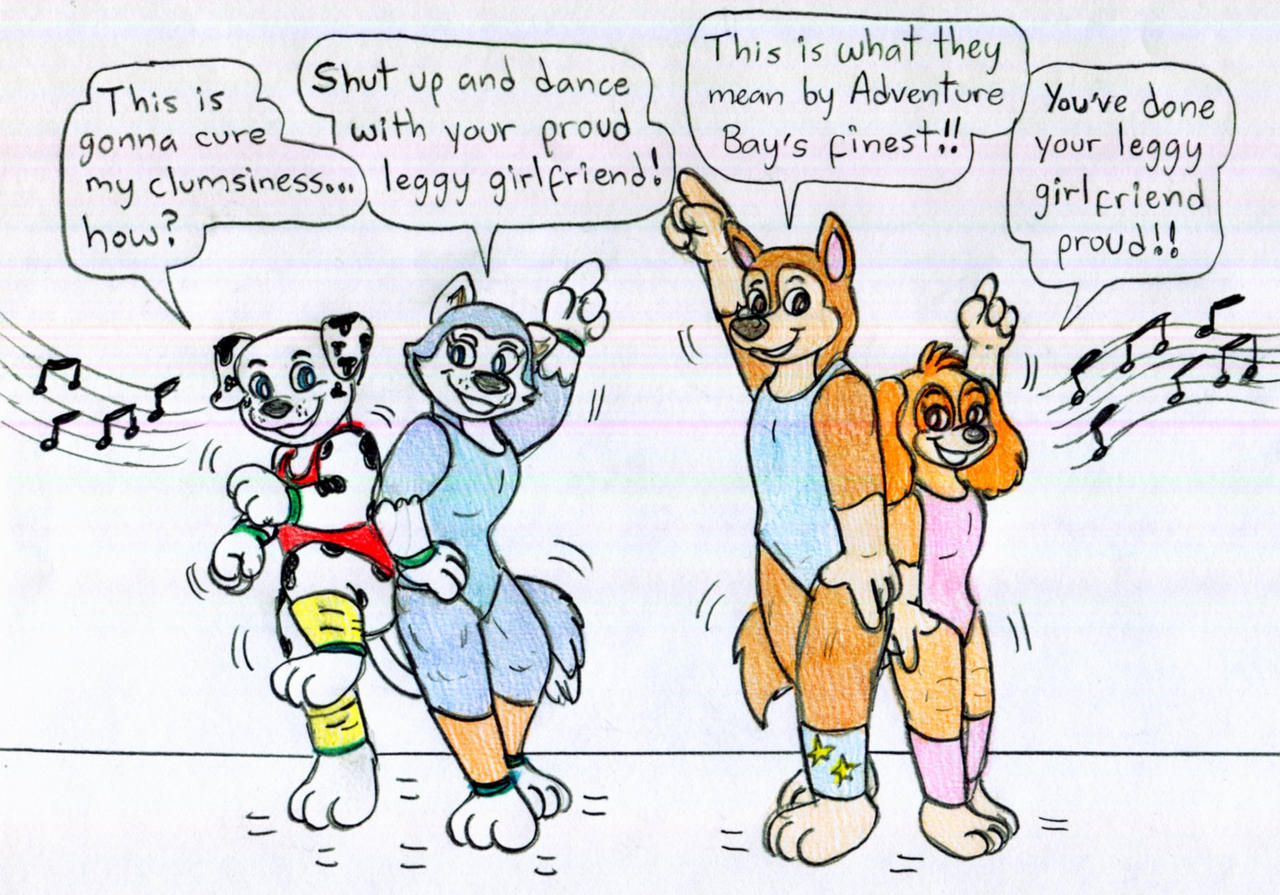 Deviantart Jose Ramiro Flashdance Paw Patrol Flashdance Double Date by Jose-Ramiro on DeviantArt