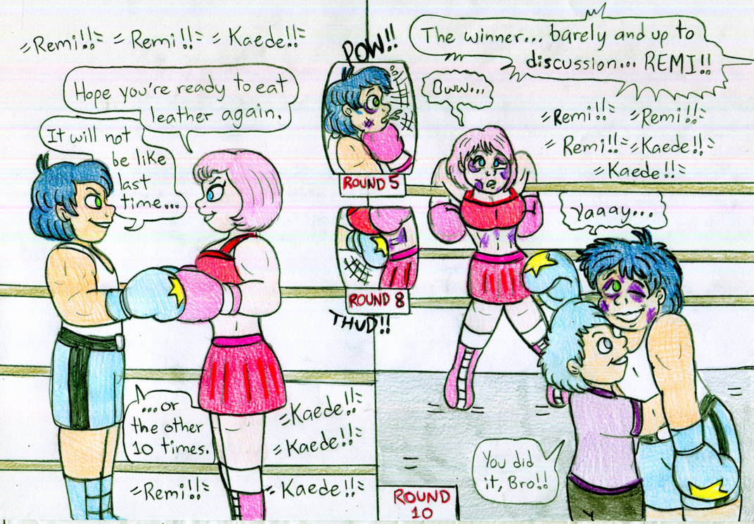 Jada Vs Remy Boxing Remi vs Kaede by Jose-Ramiro on DeviantArt