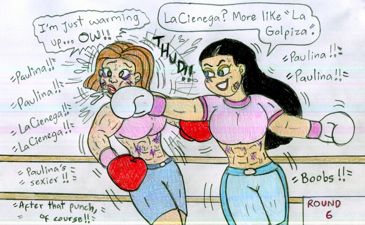 Bed Boxing Deviantart Boxing Paulina vs LaCienega by Jose-Ramiro on DeviantArt