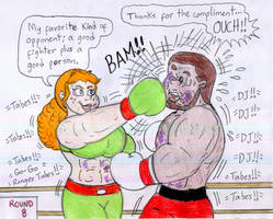 Boxing DJ vs Ranger Dana Tabes