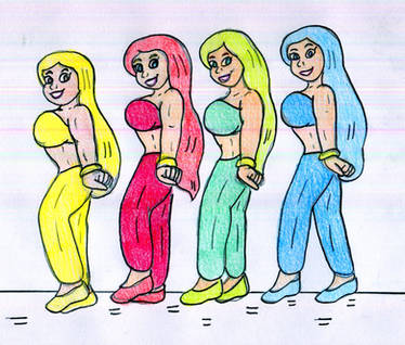 Totally Spies Belly Dancers