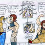 Muscular Rigby vs Death's Wife