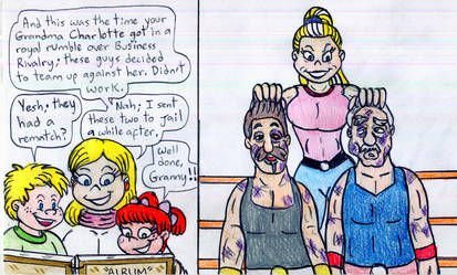 Angelica's Album - Wrestling Charlotte