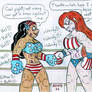 Boxing Valerie vs Wendy