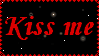 kiss me if I excite you stamp by TheHopefulRomantics