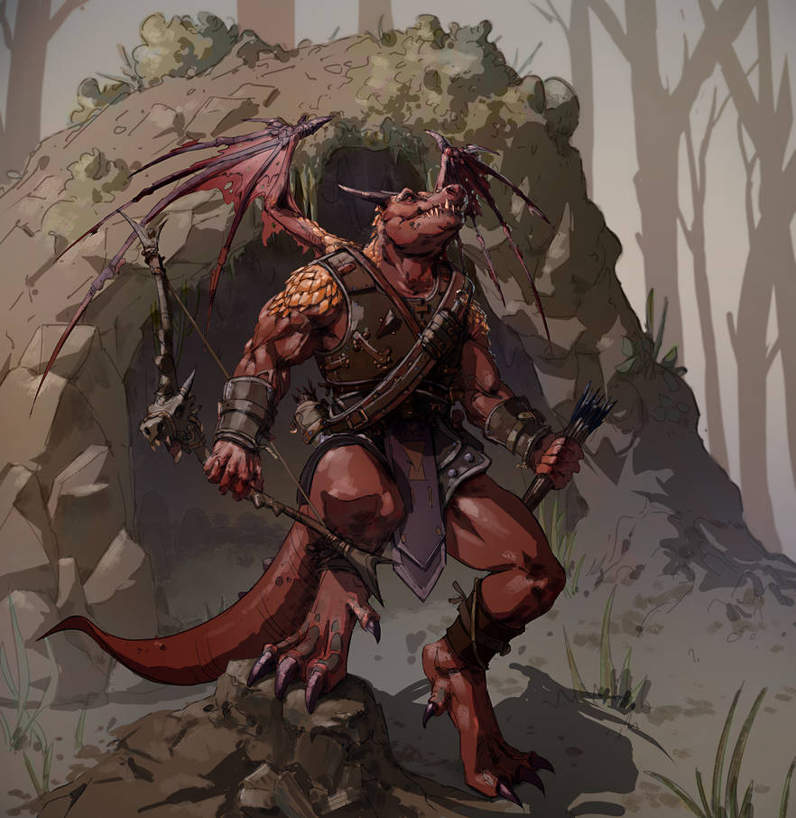 Dragonwrought Kobold by EleMont on DeviantArt