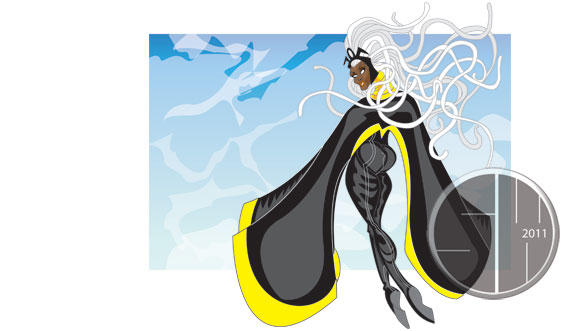 Comic Wind Rider Storm the Wind Rider in flight by shelWonder on DeviantArt