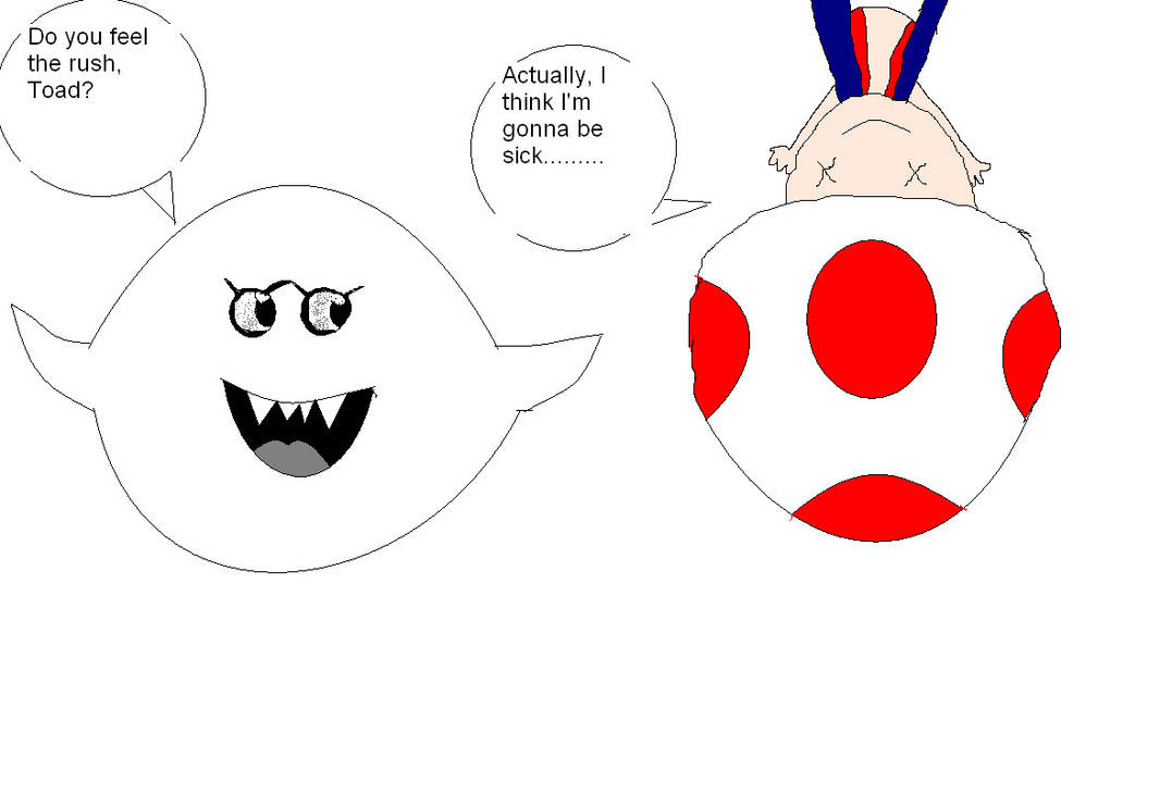 Toad and Boo by victorialampini on DeviantArt