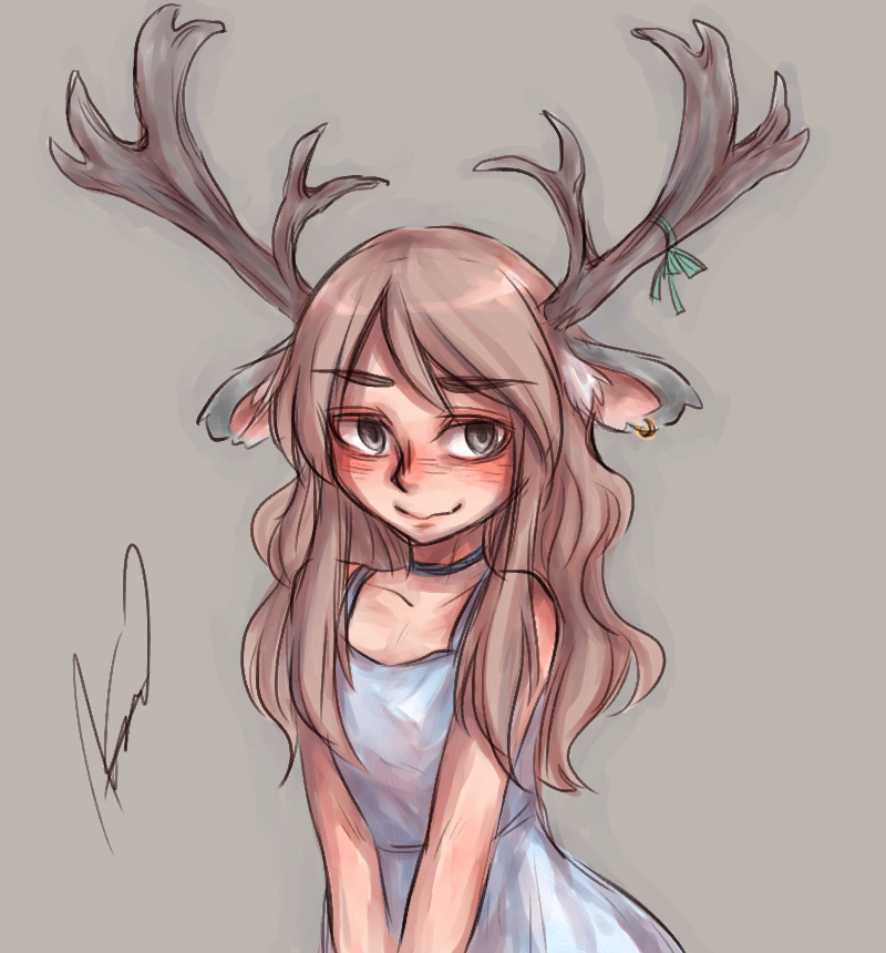 Reindeer girl