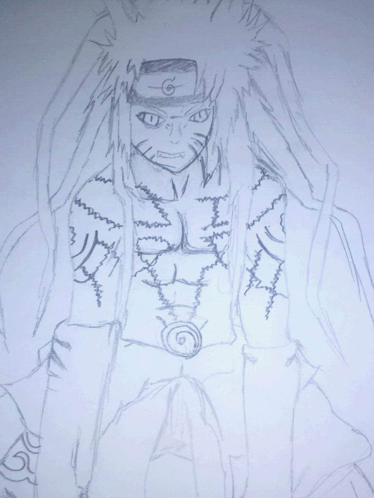 Anime sketch 12 Bad Naruto by Narrate on DeviantArt