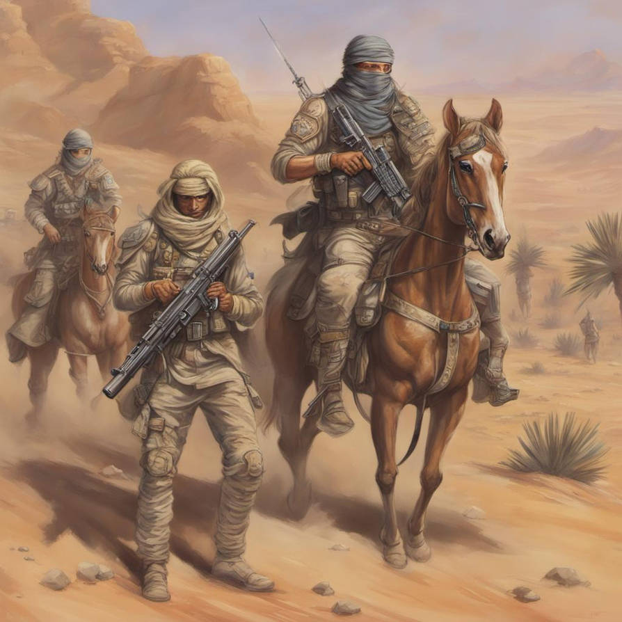 Desert Soldiers by deliverancefiles on DeviantArt
