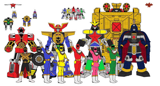 Explore the Best Ohranger_robo Art | DeviantArt