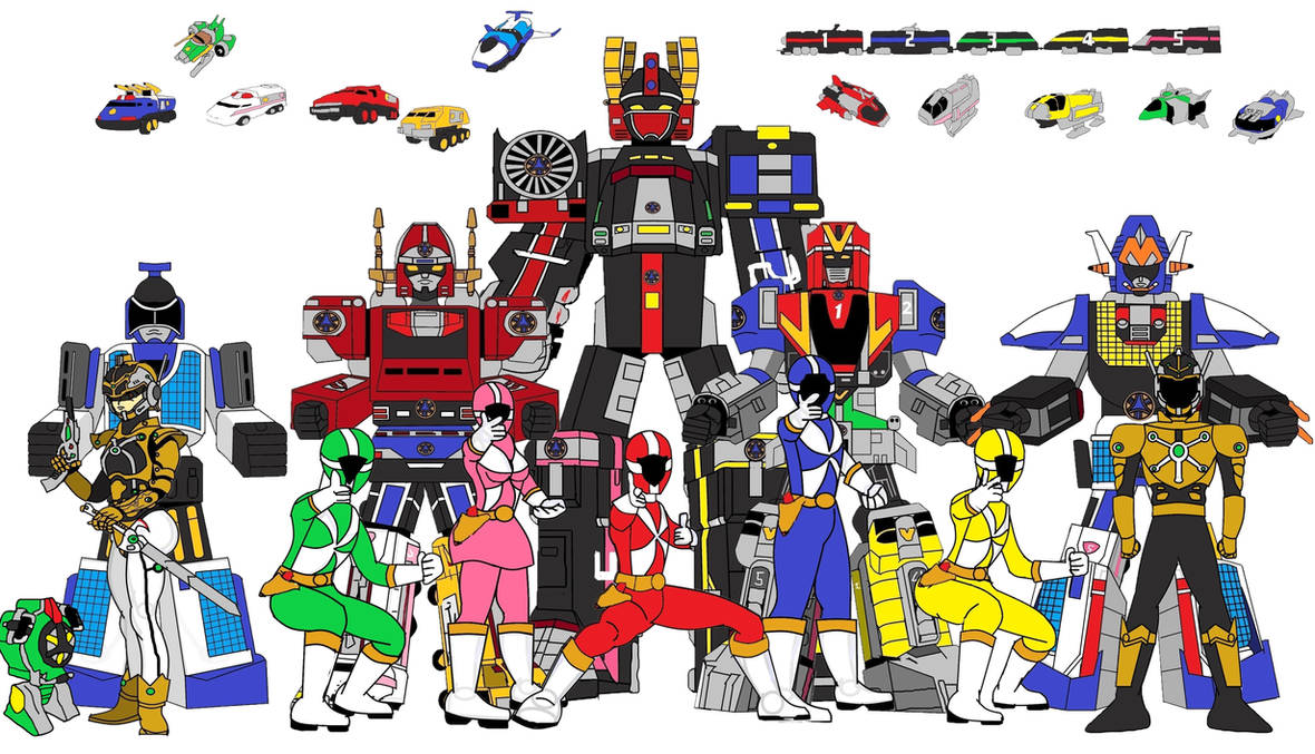 Kyukyu Sentai GoGoFive by sofialopes140 on DeviantArt