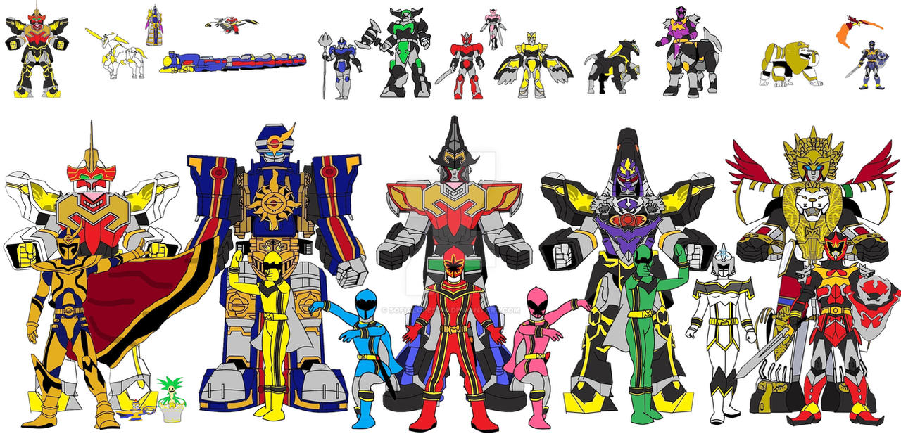 Mahou Sentai Magiranger by sofialopes140 on DeviantArt