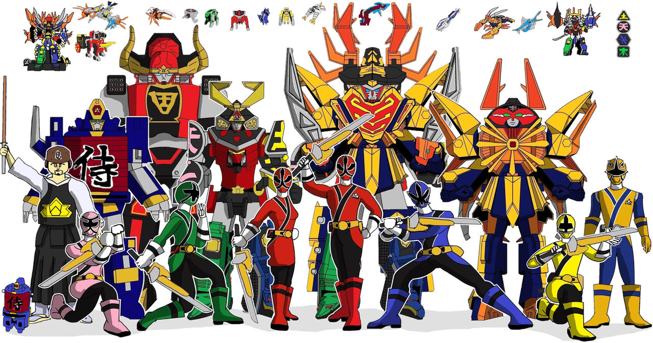 Samurai Sentai Shinkenger by sofialopes140 on DeviantArt