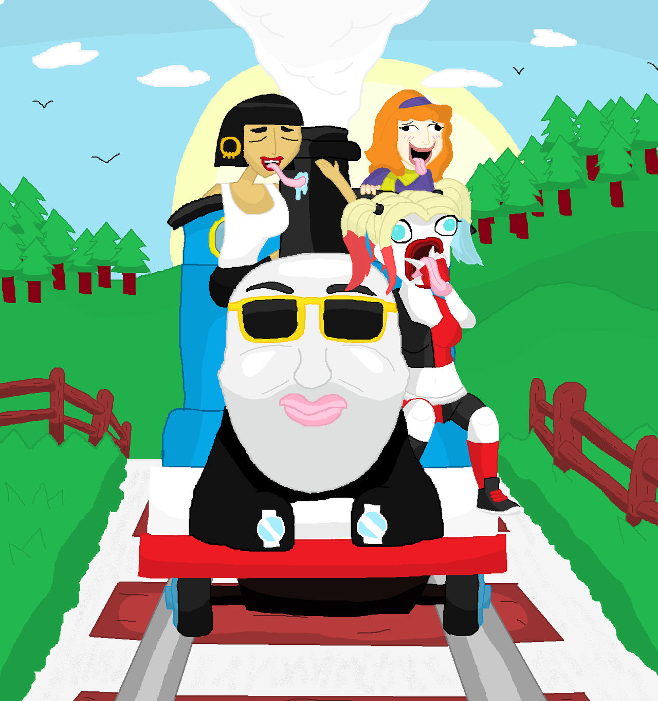 Thomas the Rizz Engine by TIRArt on DeviantArt