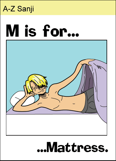 A to Z Sanji - m