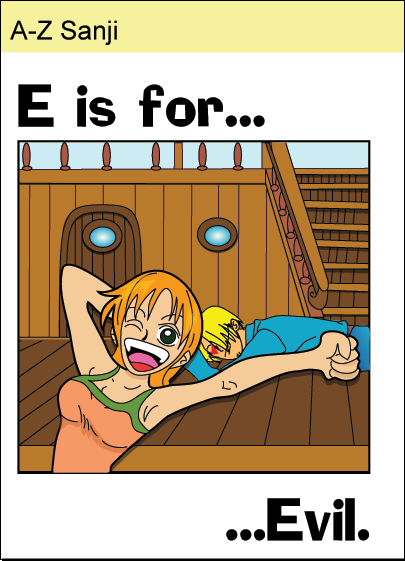 A to Z Sanji - e