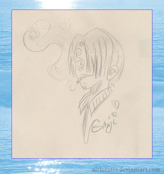 Sanji Doodle + Ocean