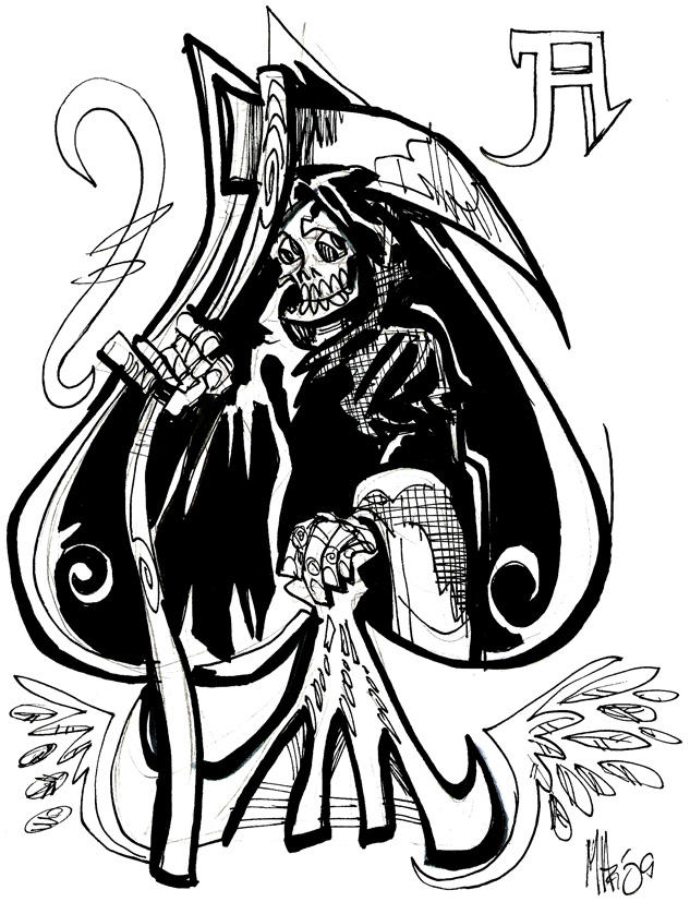Ace of Spades Grim Reaper by mannycartoon on DeviantArt