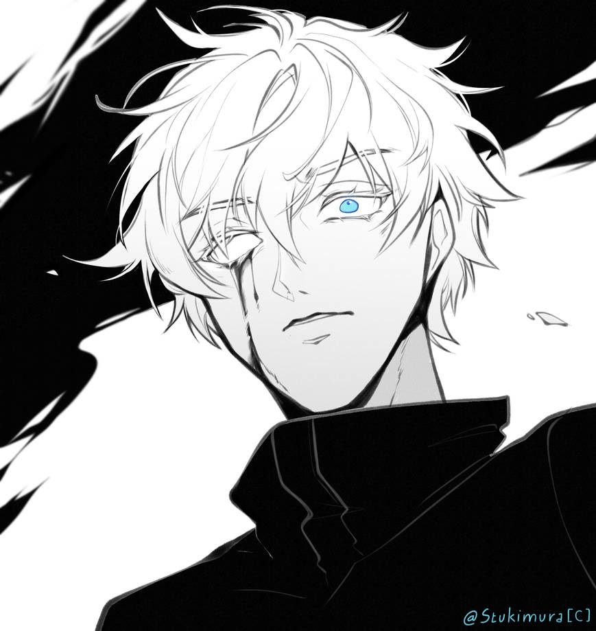 Jujutsu Kaisen - Satoru Gojo (Comm Work) by Stukimura on DeviantArt
