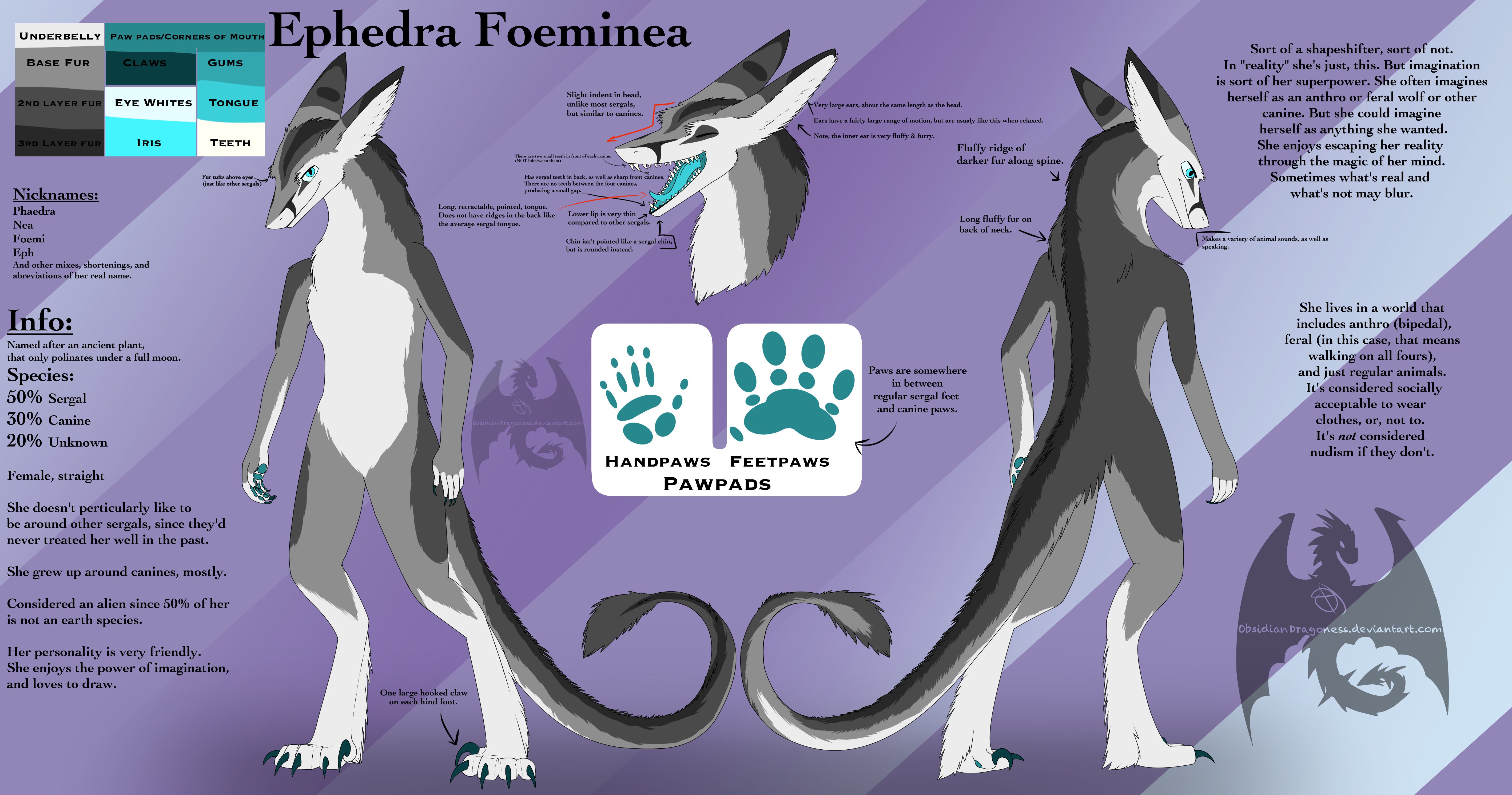 Ephedra Foeminea (Phaedra) Reference Sheet