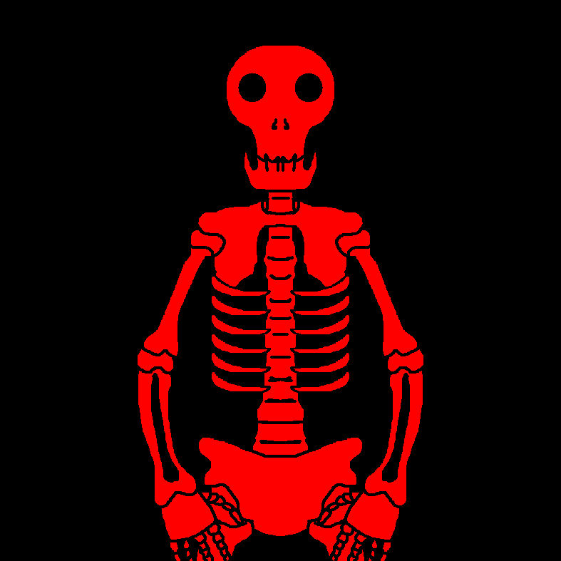 Red Skeleton Image The Red Skeleton by Kaiju-Borru-Zetto on DeviantArt