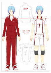 Project OK: Tsuki Tomu Player Uniform