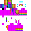 Mlp rainbow hearts minecraft skin