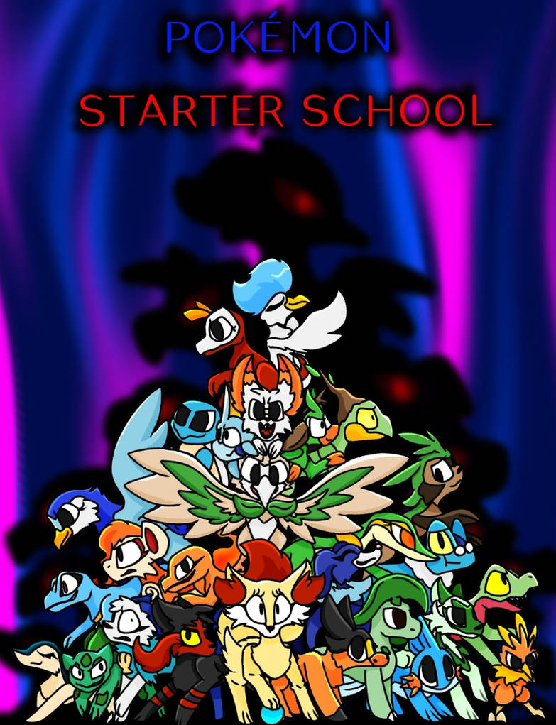 Poke'mon Starter School by Dragoneevee101 on DeviantArt