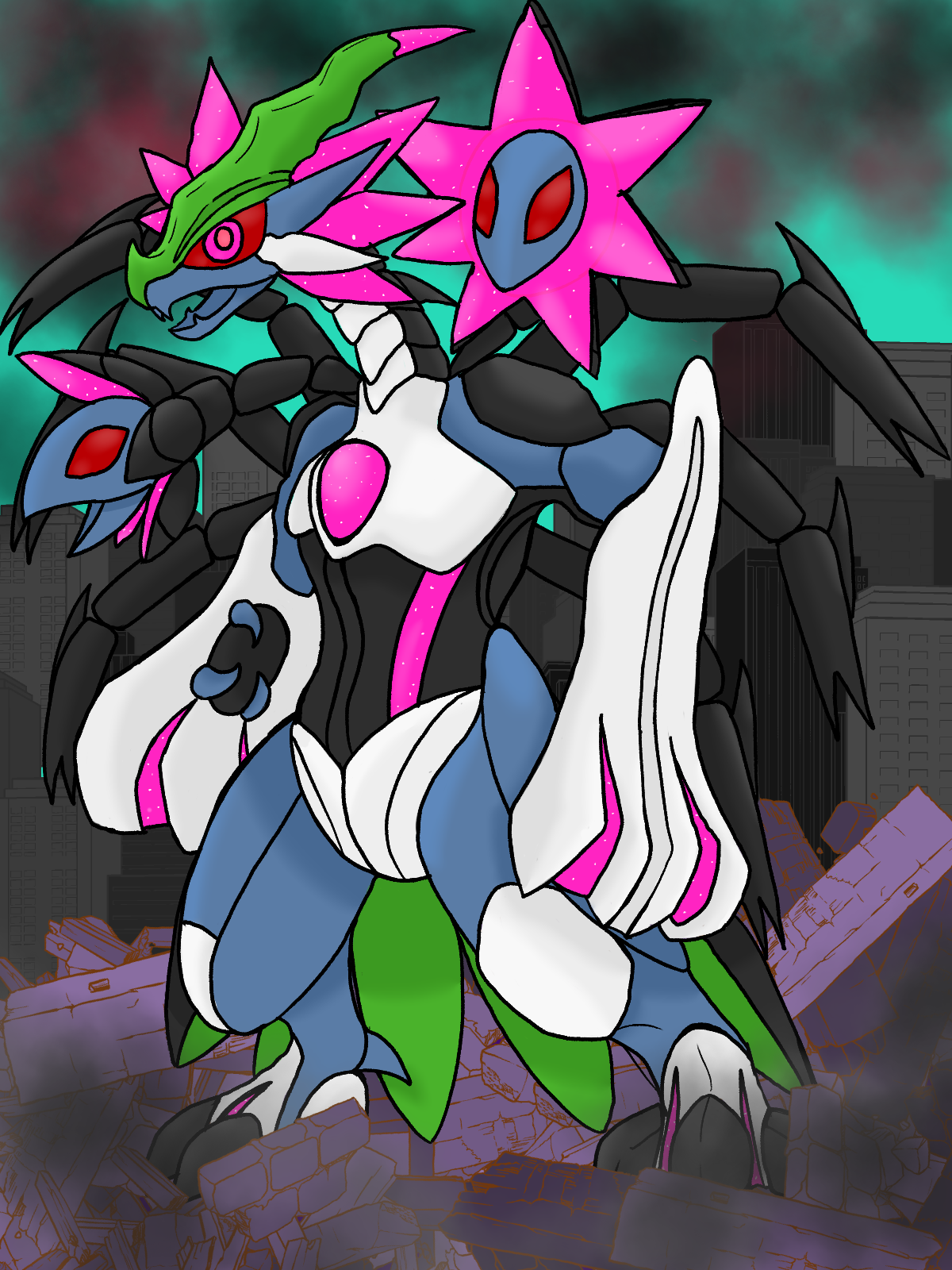 Fusions with Zekrom as head - FusionDex