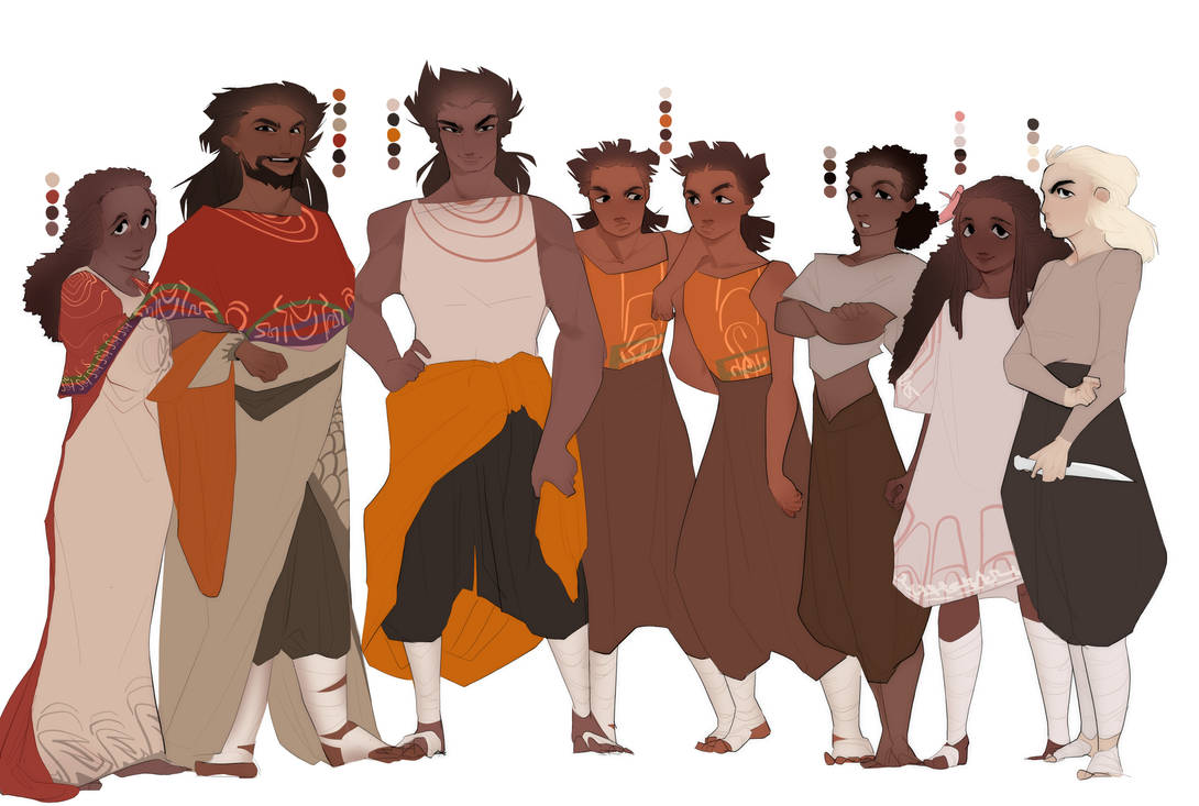 Character Reference Sheet by Michalloft on DeviantArt