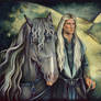 Haldir with Horse