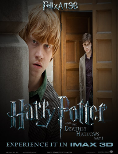 Ron Weasley and Harry Potter Deathly Hallows Part1