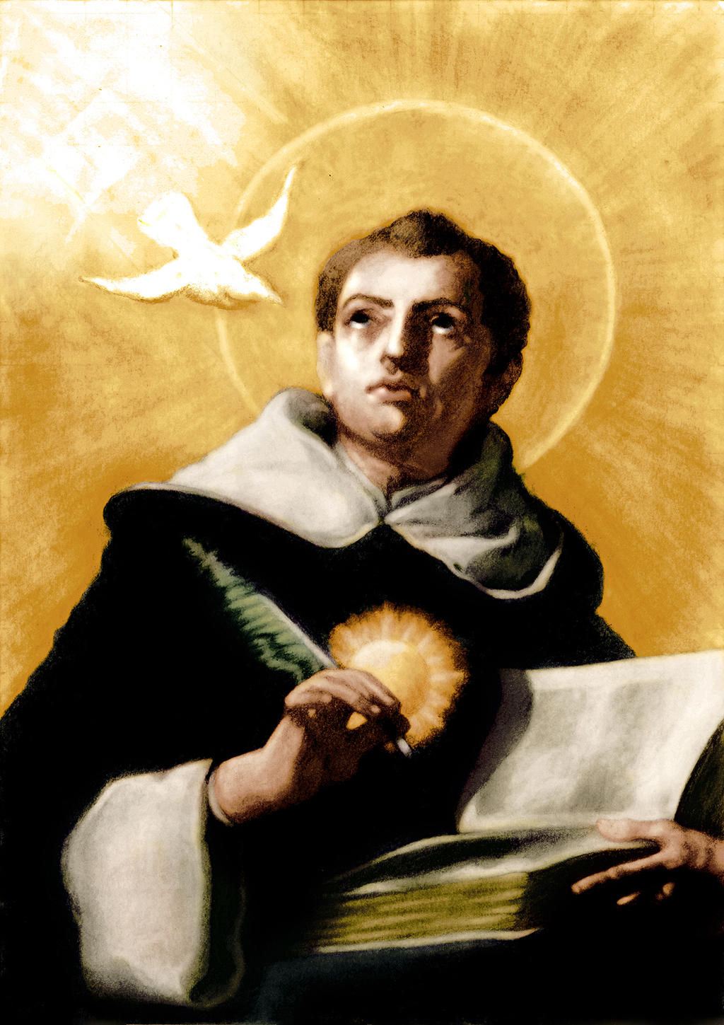 St. Thomas Aquinas Colour by Artisforgod on DeviantArt