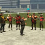 Angry Mob Throwing Baseballs at Gabe Newell