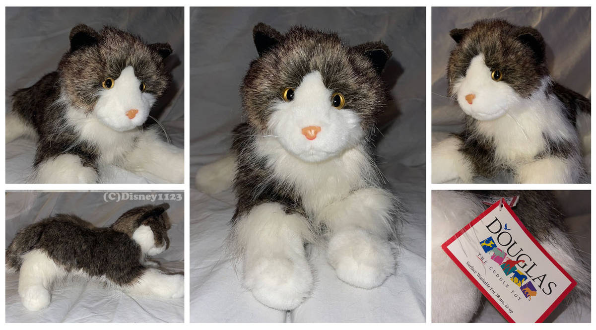 Winnie Soft White Cat - Douglas Toys
