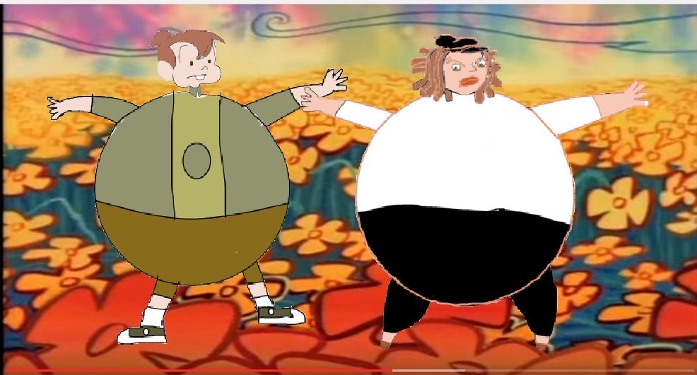 Rudy and Rapsheeba inflation by brathwaiteboy23 on DeviantArt
