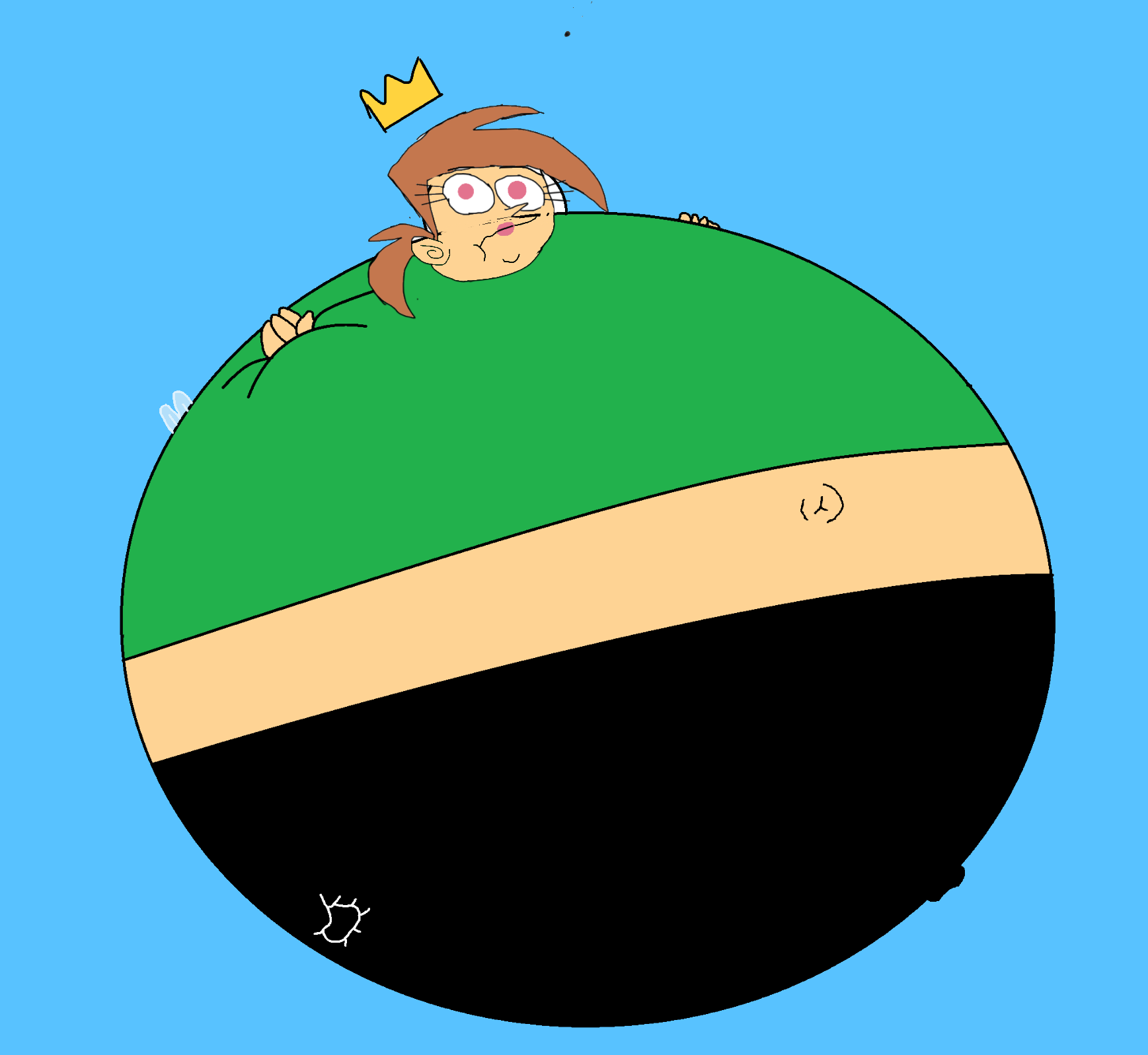 Vicky Big Blow Up by brathwaiteboy23 on DeviantArt