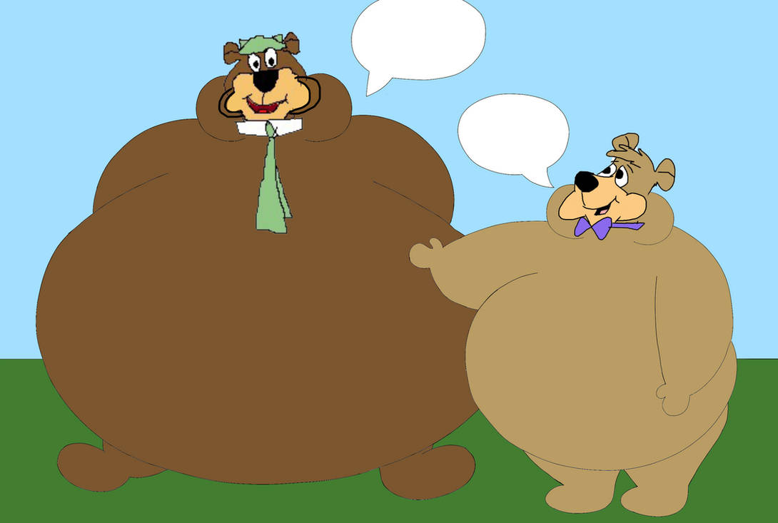 Big fat Yogi and little fat Boo Boo by brathwaiteboy23 on DeviantArt