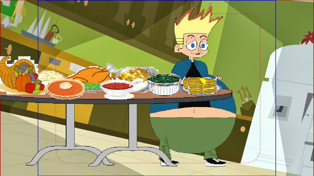 Fat Johnny Test Rapper Johnny Tests thanksgiving feast by brathwaiteboy23 on DeviantArt