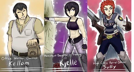 Modern-ish FE: Kellam, Kjelle, Sully