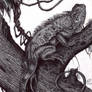 The Noble and Perched Iguana