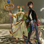 Palutena and Bayonetta