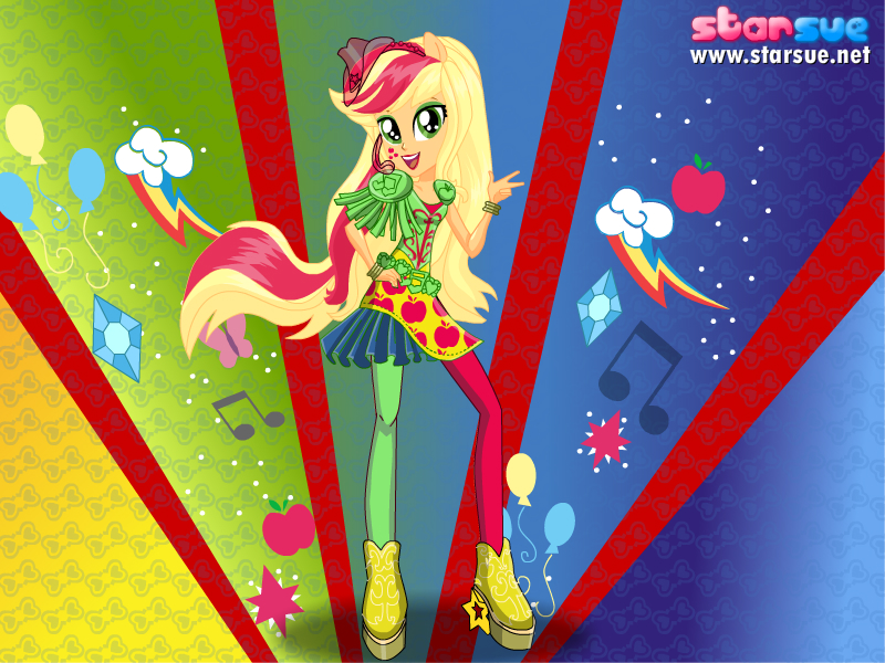 Applejack Rainbow Rocks Applejack Rainbow Rocks by user15432 on DeviantArt
